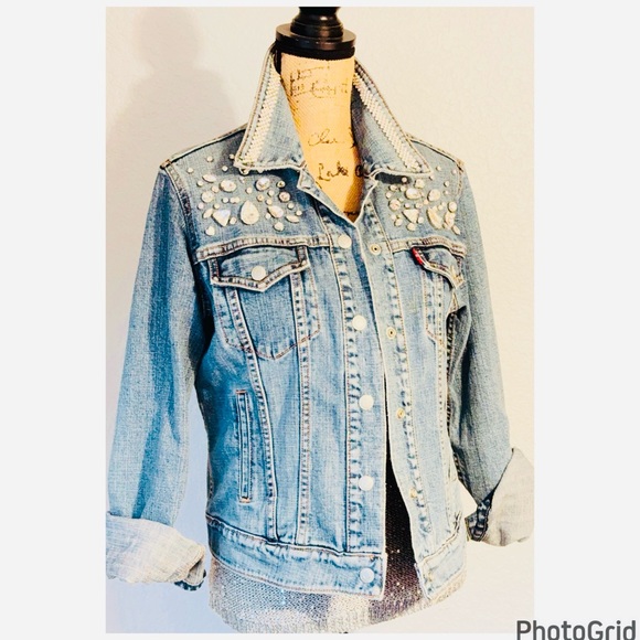 LEVI’s Limited Edition Embellished Denim Jacket